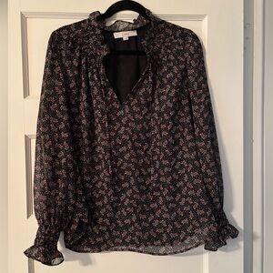 Loft floral blouse